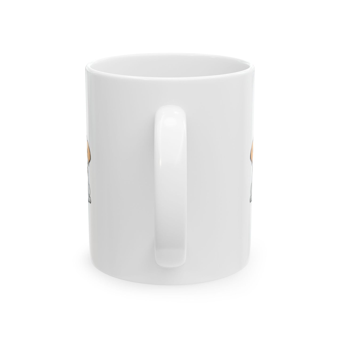 Fueled by Coffee ☕ Powered by Dog Love 🐾 – Cute Pet Lover Mug